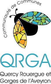 Logo Communauté de Communes Quercy Rouergue & Gorges de l'Aveyron - client de AVO