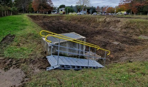 Chantier d’entretien après